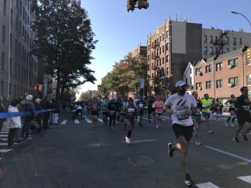 2019 #tcsnycmarathon Bay Ridge, Brooklyn Mile 4