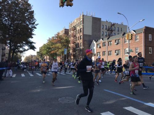 2019 #tcsnycmarathon Bay Ridge, Brooklyn Mile 4