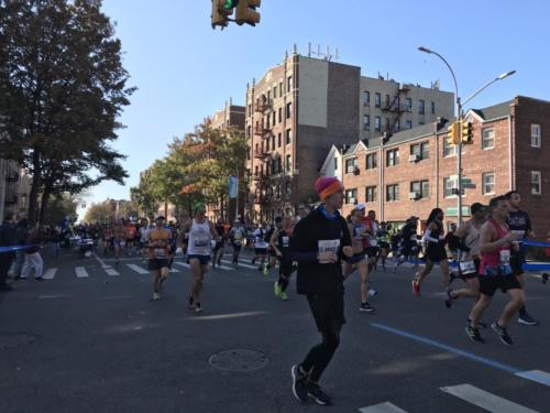 2019 #tcsnycmarathon Bay Ridge, Brooklyn Mile 4