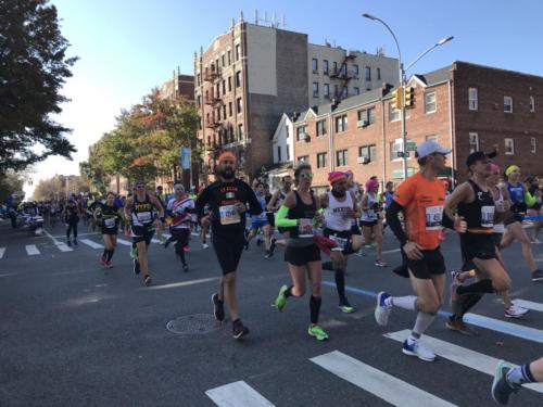 2019 #tcsnycmarathon Bay Ridge, Brooklyn Mile 4