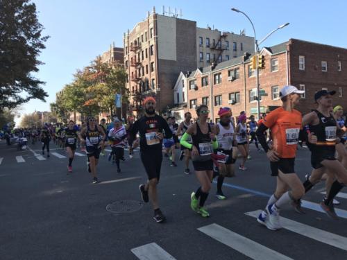 2019 #tcsnycmarathon Bay Ridge, Brooklyn Mile 4