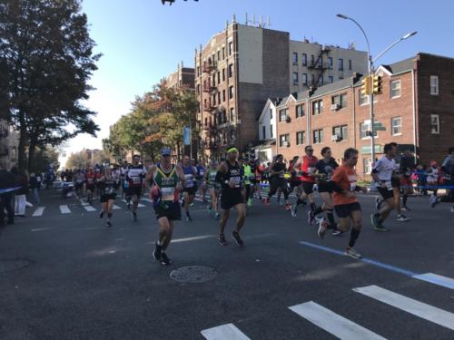2019 #tcsnycmarathon Bay Ridge, Brooklyn Mile 4