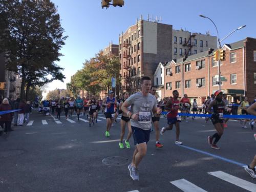 2019 #tcsnycmarathon Bay Ridge, Brooklyn Mile 4
