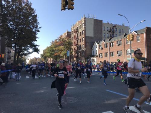 2019 #tcsnycmarathon Bay Ridge, Brooklyn Mile 4