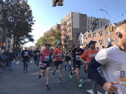 2019 #tcsnycmarathon Bay Ridge, Brooklyn Mile 4