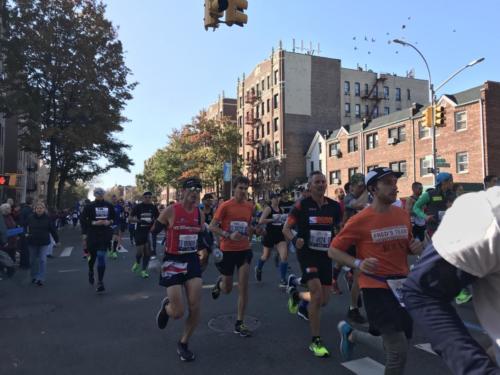 2019 #tcsnycmarathon Bay Ridge, Brooklyn Mile 4