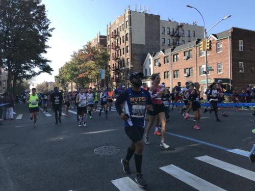 2019 #tcsnycmarathon Bay Ridge, Brooklyn Mile 4