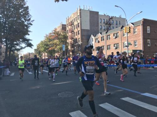 2019 #tcsnycmarathon Bay Ridge, Brooklyn Mile 4