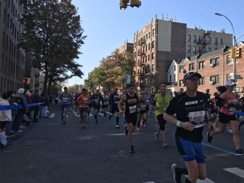 2019 #tcsnycmarathon Bay Ridge, Brooklyn Mile 4