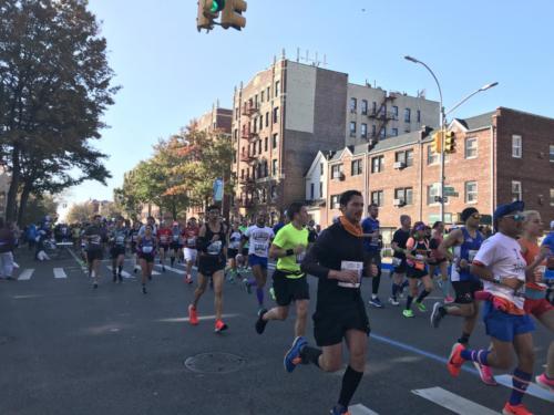 2019 #tcsnycmarathon Bay Ridge, Brooklyn Mile 4