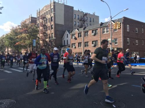 2019 #tcsnycmarathon Bay Ridge, Brooklyn Mile 4