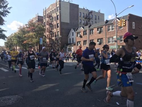 2019 #tcsnycmarathon Bay Ridge, Brooklyn Mile 4