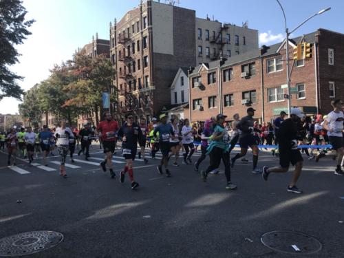 2019 #tcsnycmarathon Bay Ridge, Brooklyn Mile 4