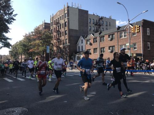 2019 #tcsnycmarathon Bay Ridge, Brooklyn Mile 4