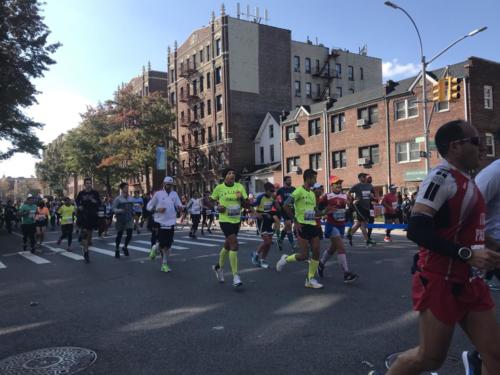 2019 #tcsnycmarathon Bay Ridge, Brooklyn Mile 4
