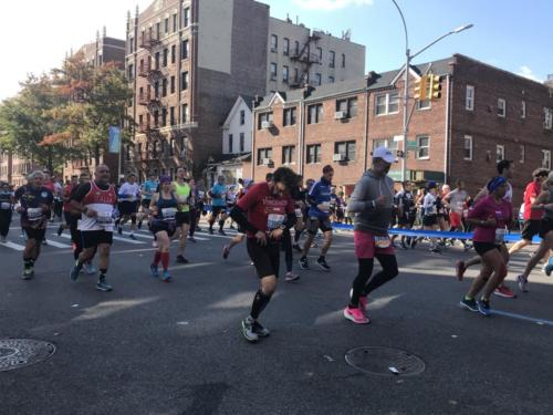 2019 #tcsnycmarathon Bay Ridge, Brooklyn Mile 4