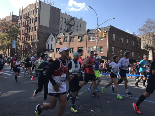 2019 #tcsnycmarathon Bay Ridge, Brooklyn Mile 4