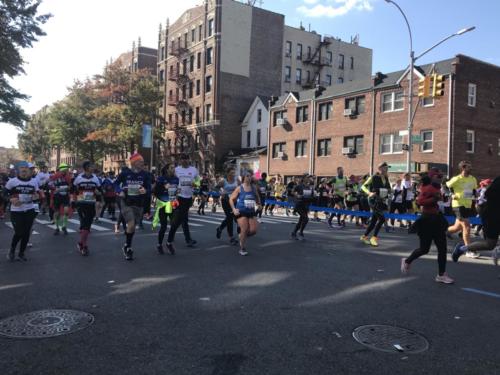 2019 #tcsnycmarathon Bay Ridge, Brooklyn Mile 4