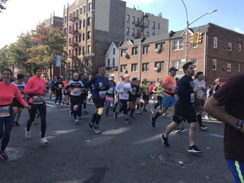 2019 #tcsnycmarathon Bay Ridge, Brooklyn Mile 4