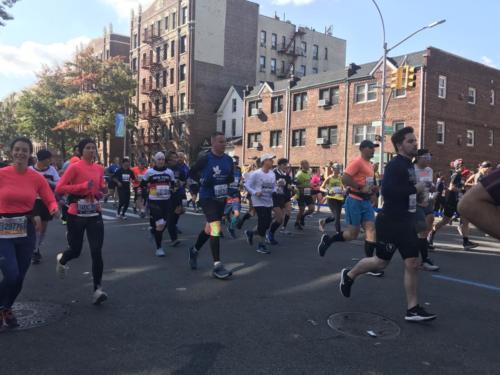 2019 #tcsnycmarathon Bay Ridge, Brooklyn Mile 4