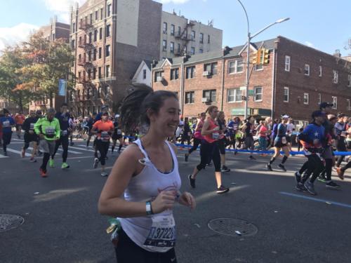 2019 #tcsnycmarathon Bay Ridge, Brooklyn Mile 4