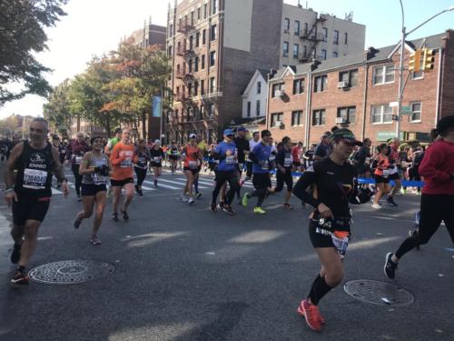 2019 #tcsnycmarathon Bay Ridge, Brooklyn Mile 4